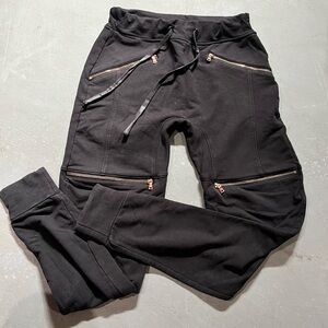 Zipper Sweatpants